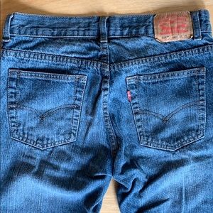 Boys Levi jeans 505 regular size 18 29 x 29